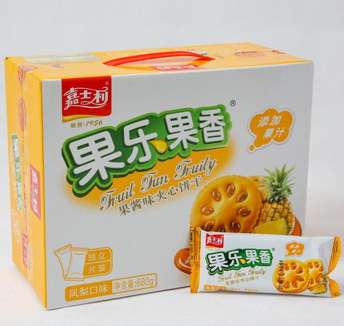 嘉士利果乐果香夹心饼干 代餐与儿童零食的多功能选择